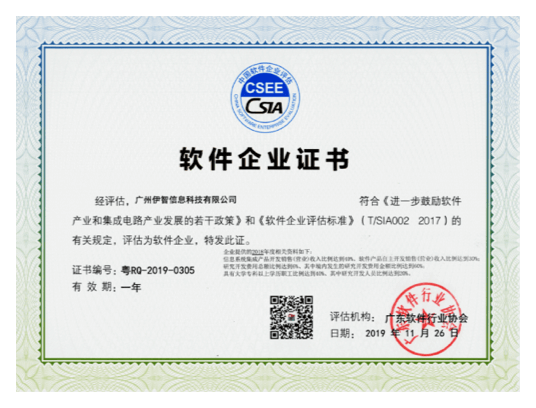 软件产品证书